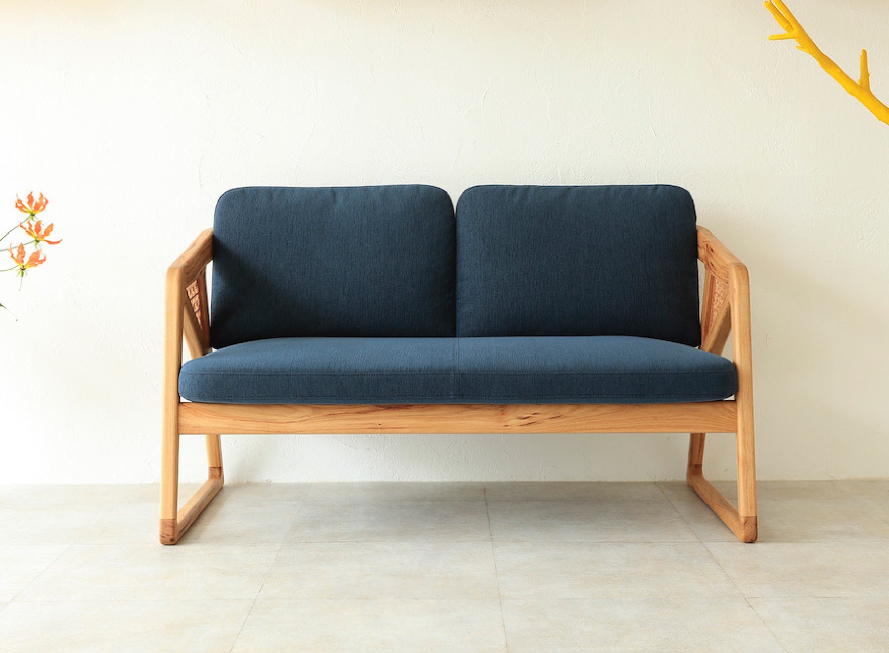 Lounge Chair 2P | PRODUCTS | boku | 国産デザイナーズ家具ブランド